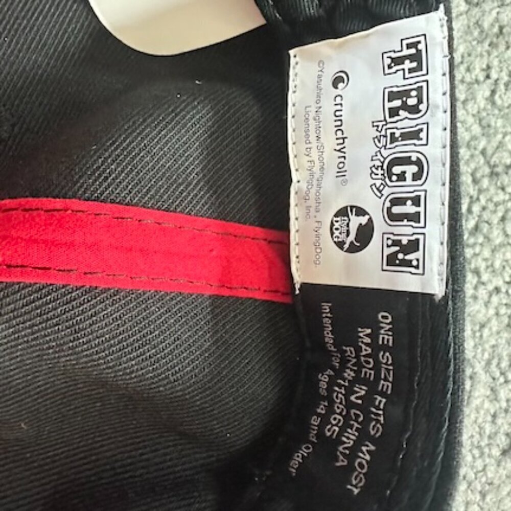 TRIGUN BIOWORLD Series Magazine Illustrated PreCurve SnapBack Hat Rare - NWT - Picture 4 of 7